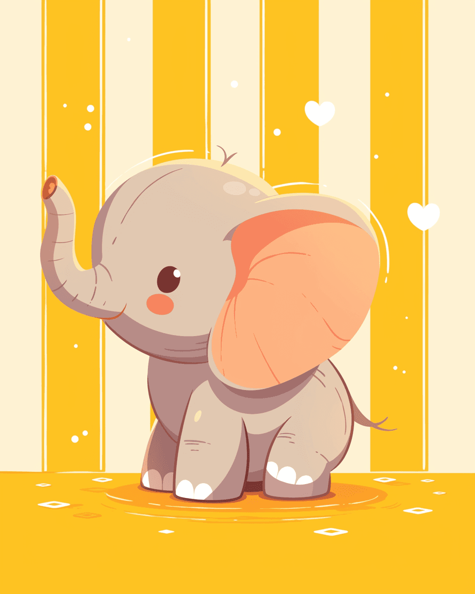 Elephant Team original repeating artwork