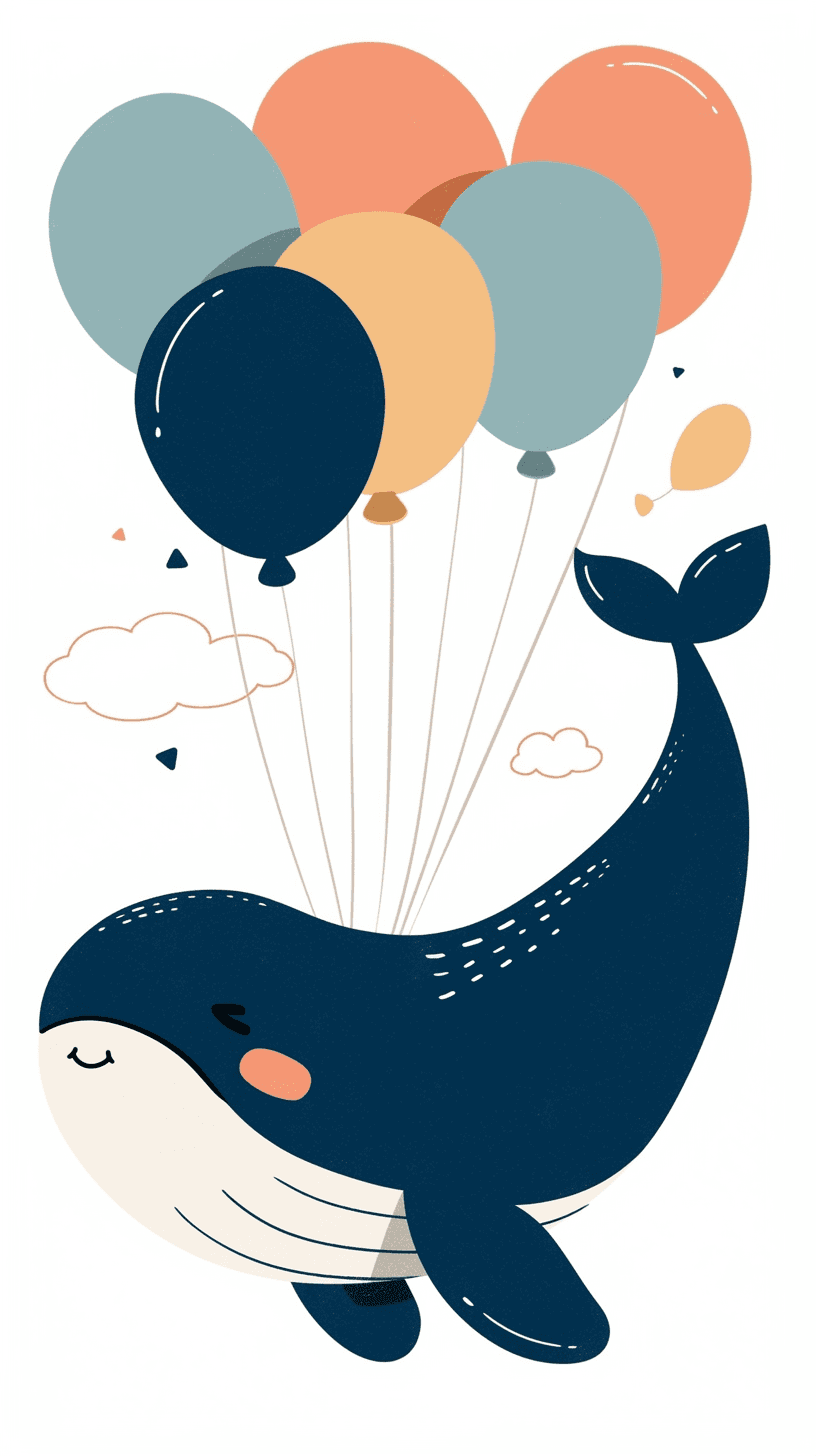 Dolphin Wander original repeating artwork