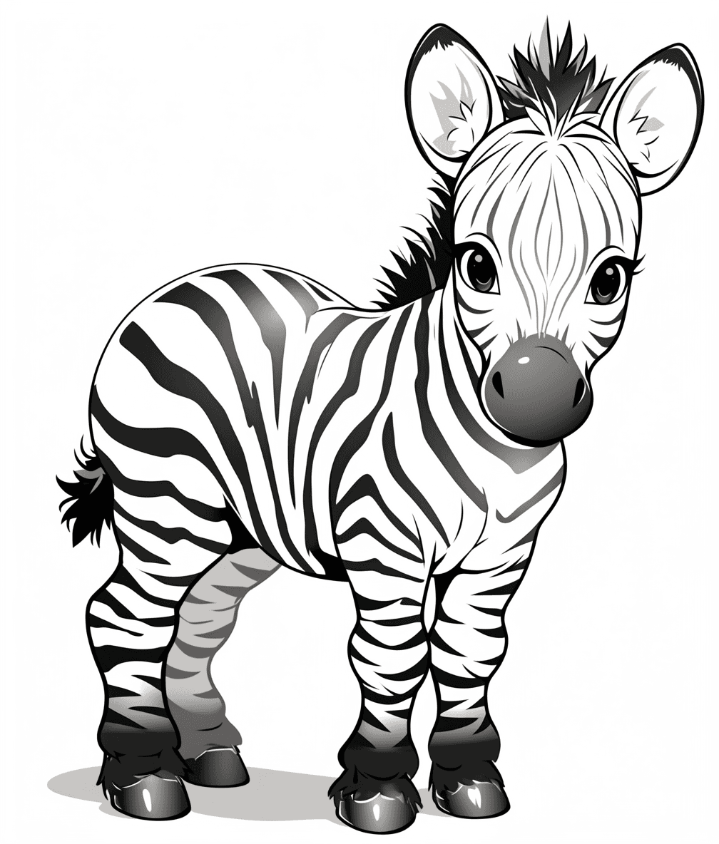 Zebra Shine original repeating artwork