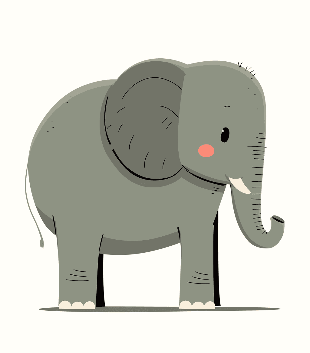 Elephant Bloom original repeating artwork