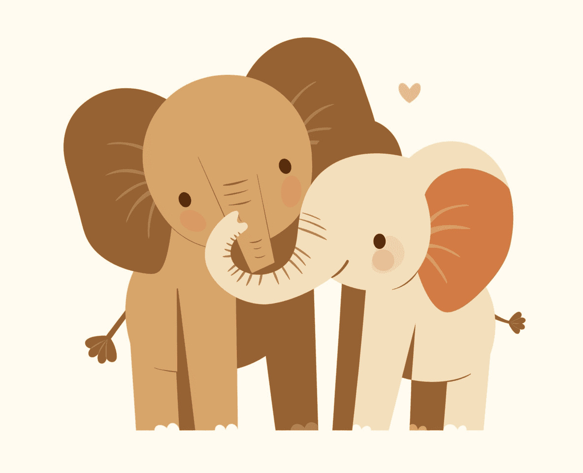 Elephant Mono original repeating artwork