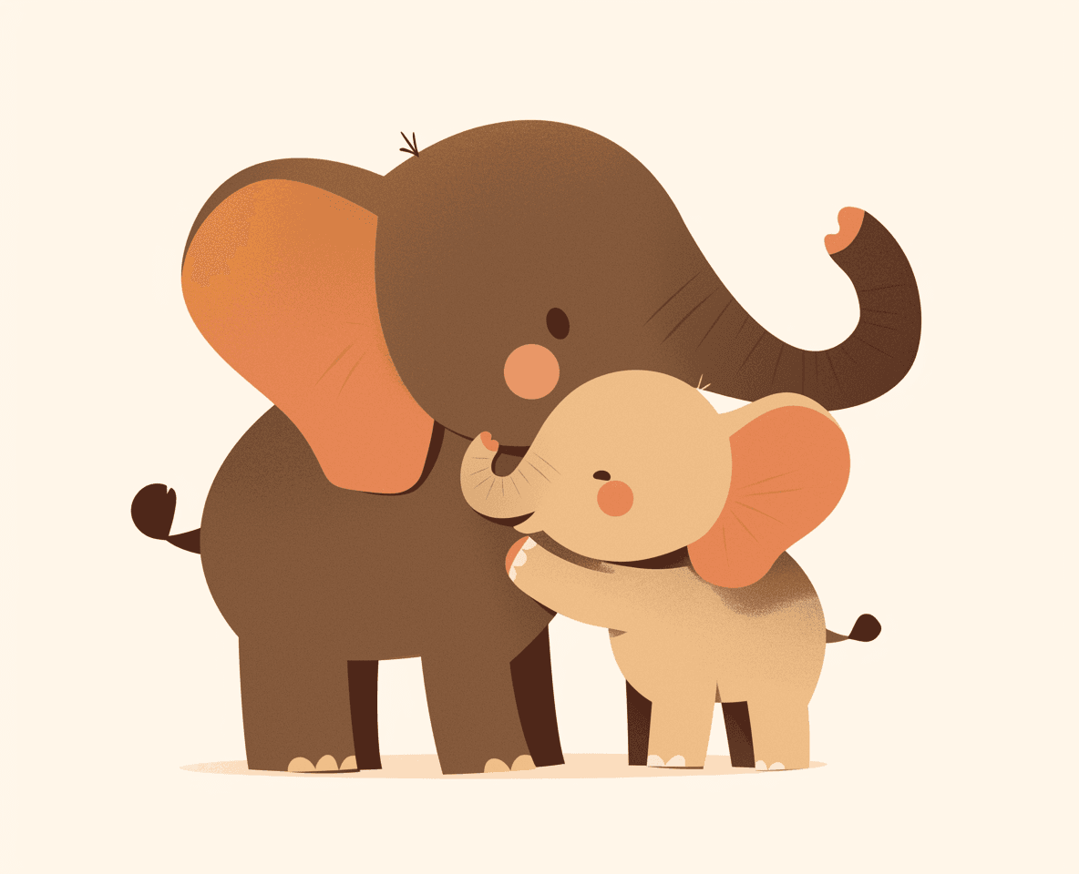 Elephant 007 original repeating artwork