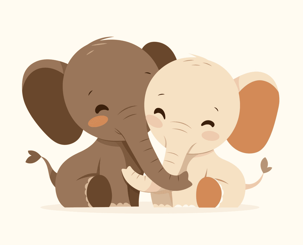 Elephant Spark original repeating artwork