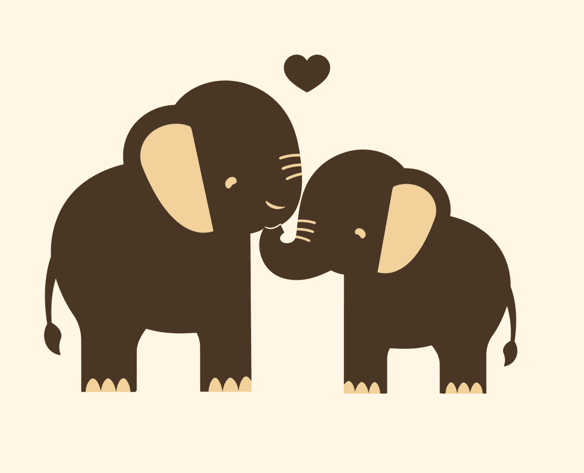Elephant 003 original repeating artwork