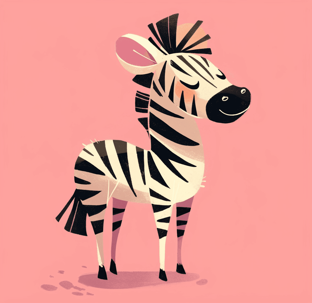 Zebra Tint original repeating artwork