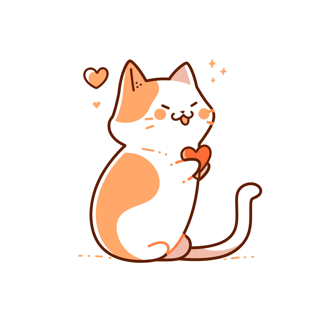 Cat 238 original repeating artwork