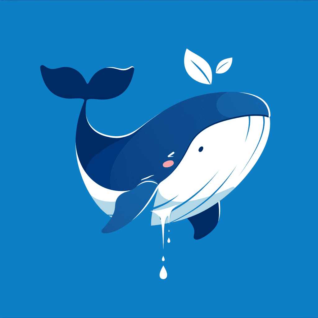 Dolphin Roam original repeating artwork