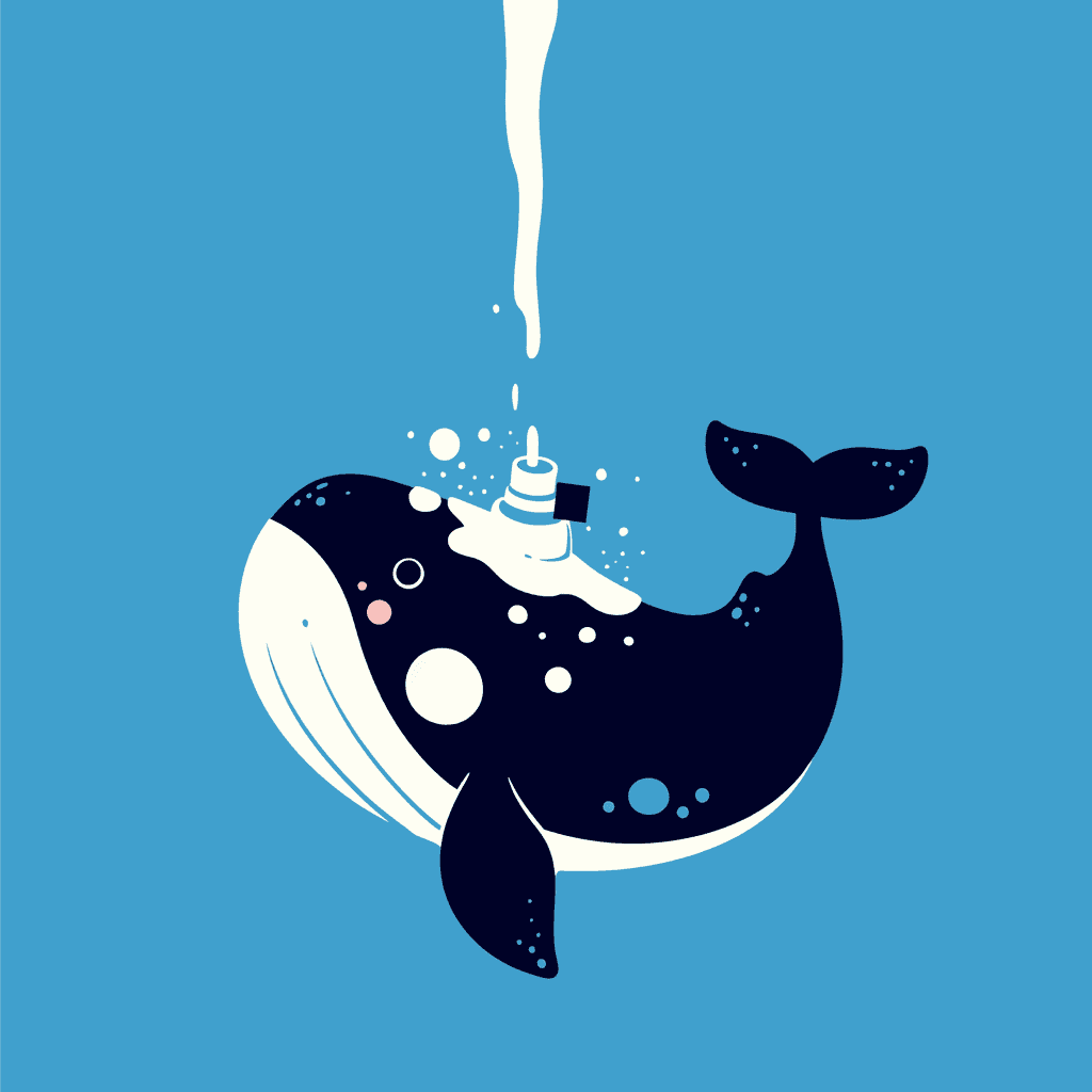Dolphin Bounce original repeating artwork