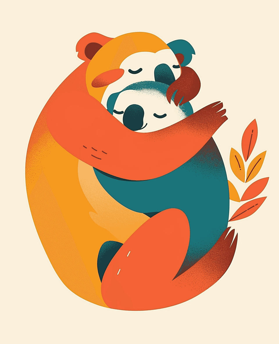Sloth Bounce original repeating artwork