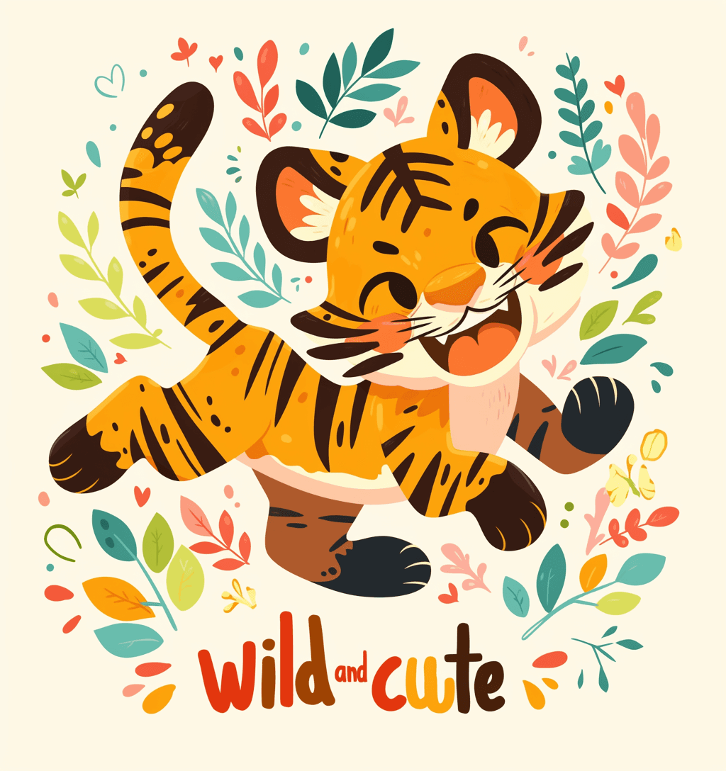 Tiger Edition original repeating artwork