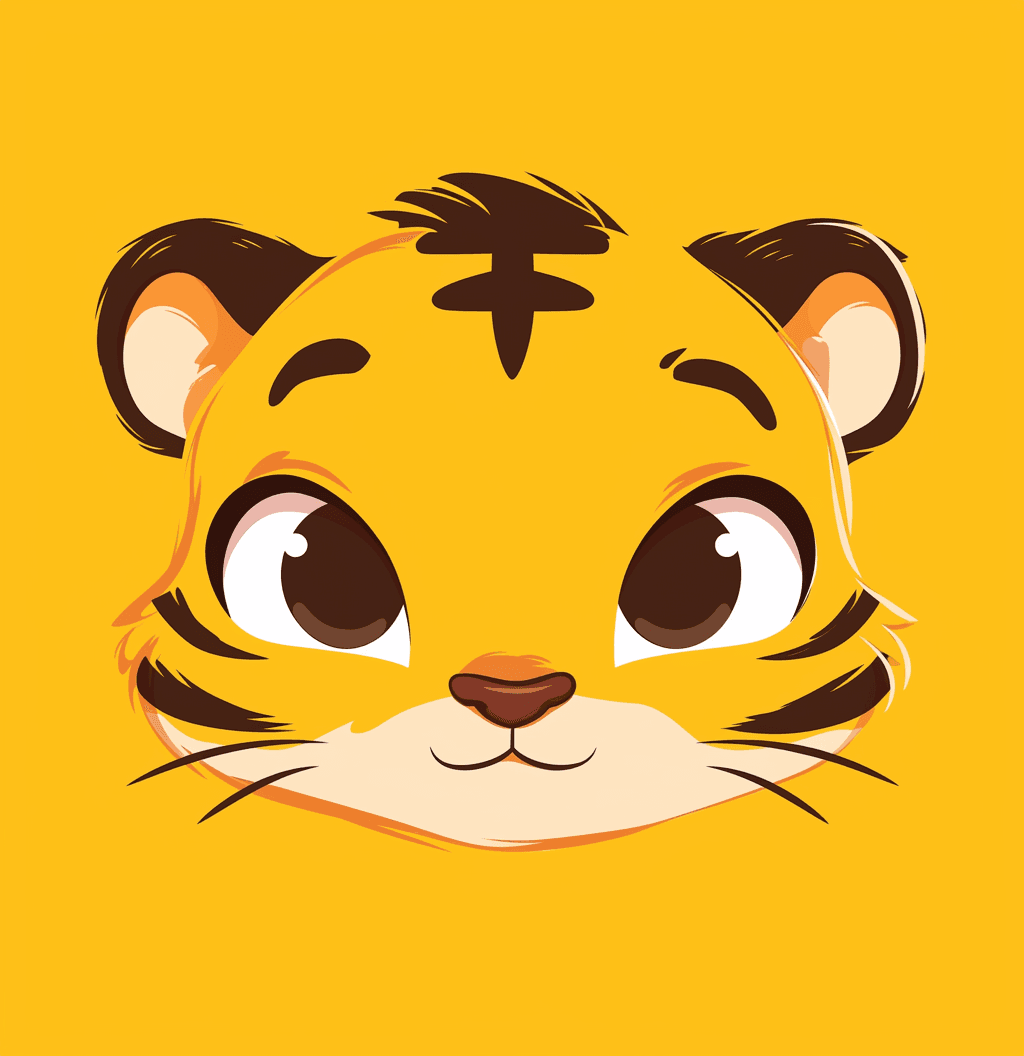 Tiger 015 original repeating artwork