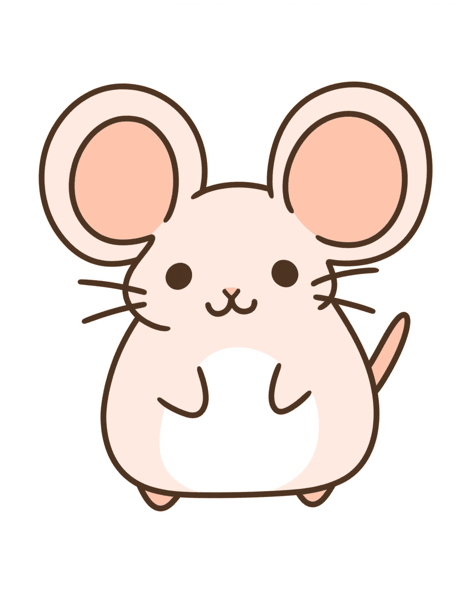 Mouse Party original repeating artwork