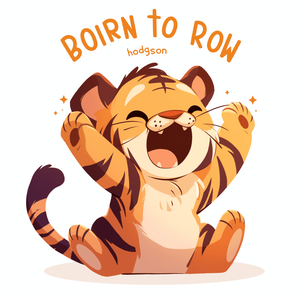 Tiger Fizz original repeating artwork