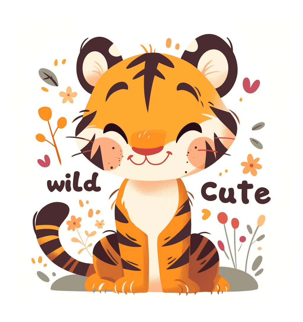 Tiger Prism original repeating artwork