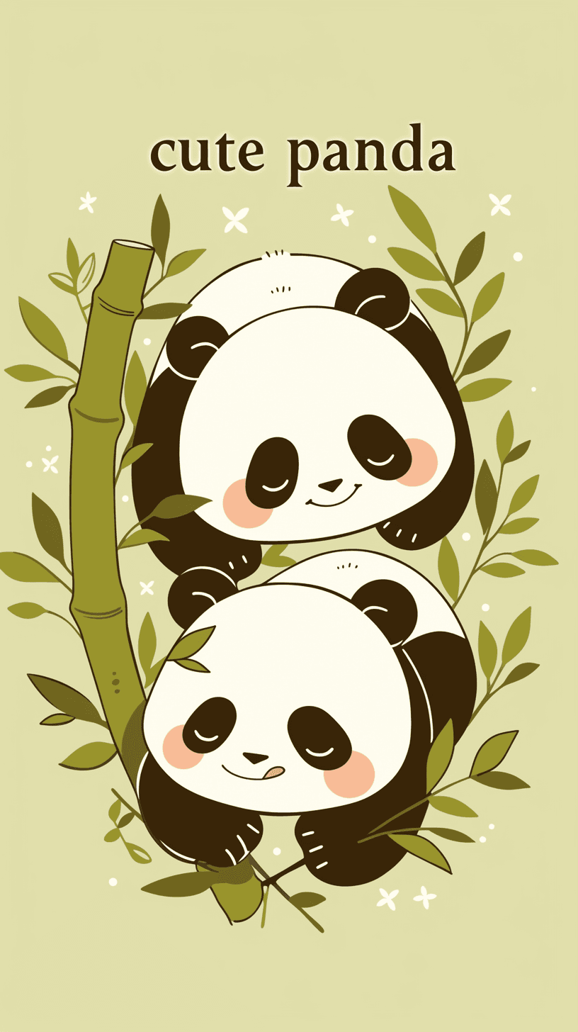 Panda Crew original repeating artwork
