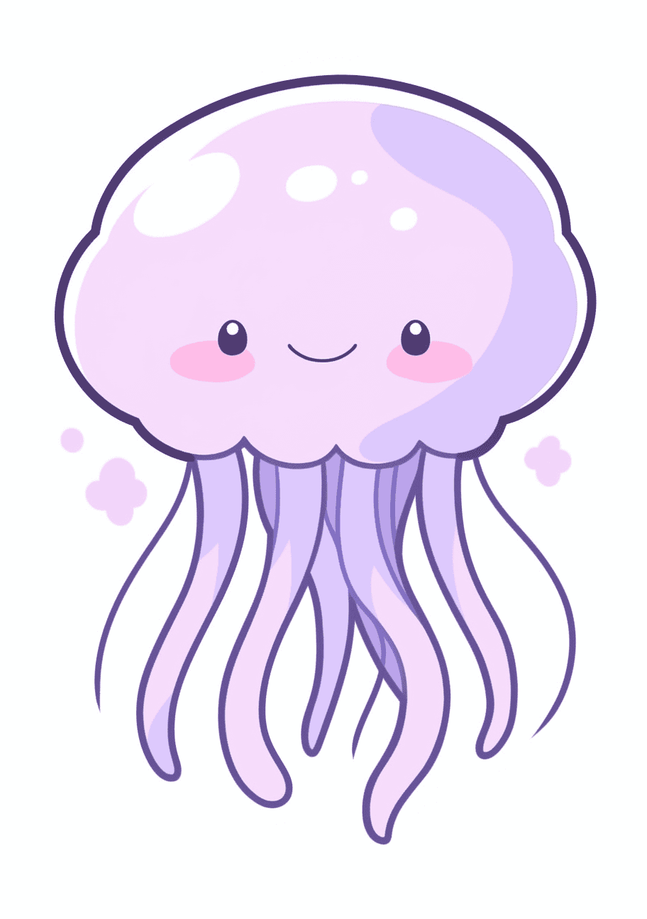 Jellyfish 003 original repeating artwork