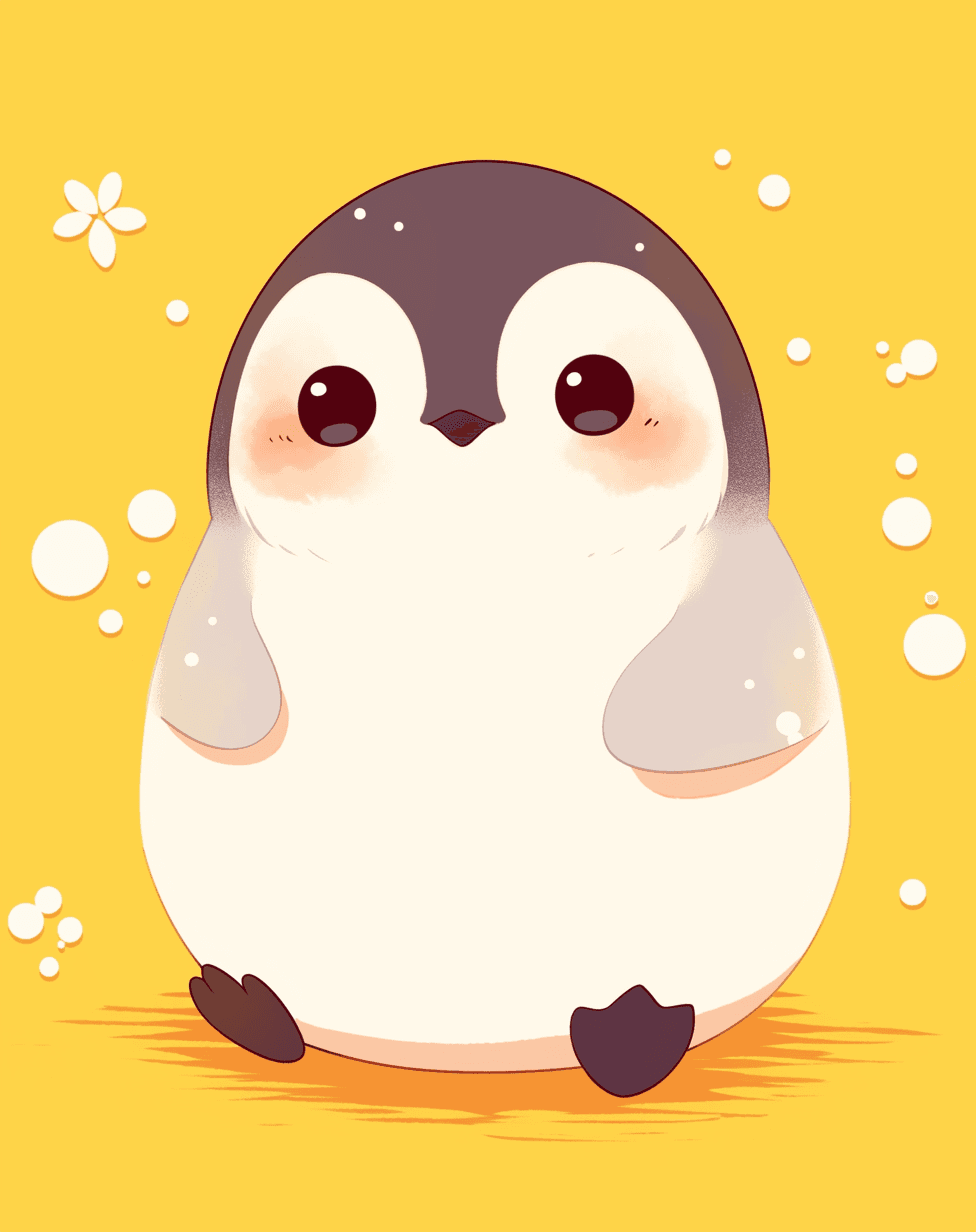 Penguin 046 original repeating artwork