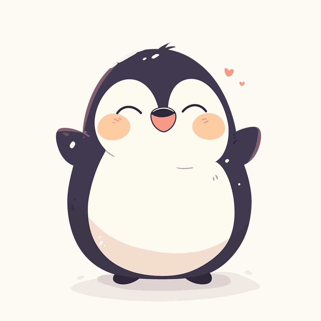 Penguin Tone original repeating artwork