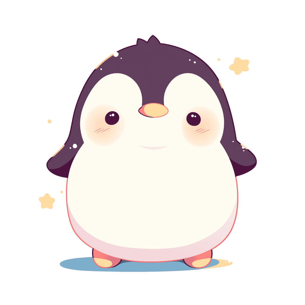 Penguin 058 original repeating artwork