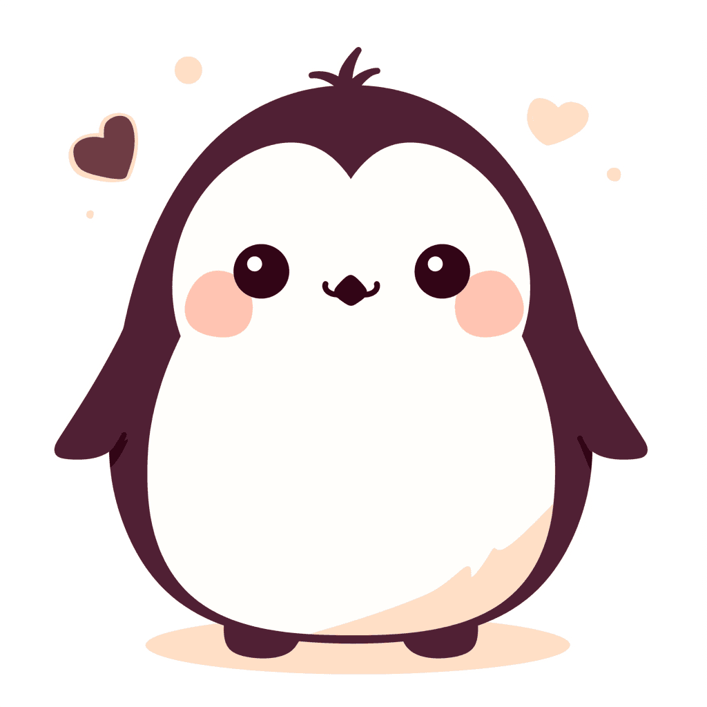 Penguin 005 original repeating artwork