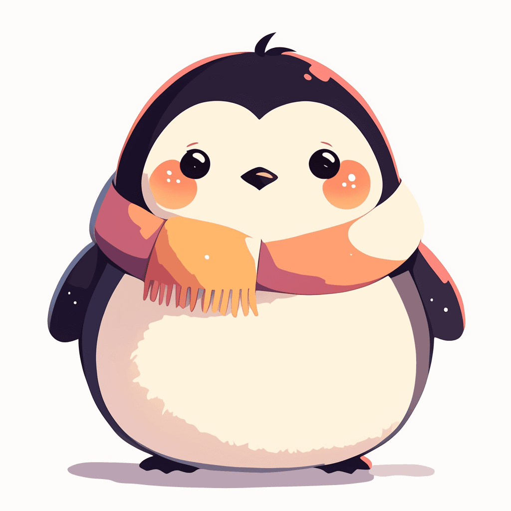Penguin 066 original repeating artwork
