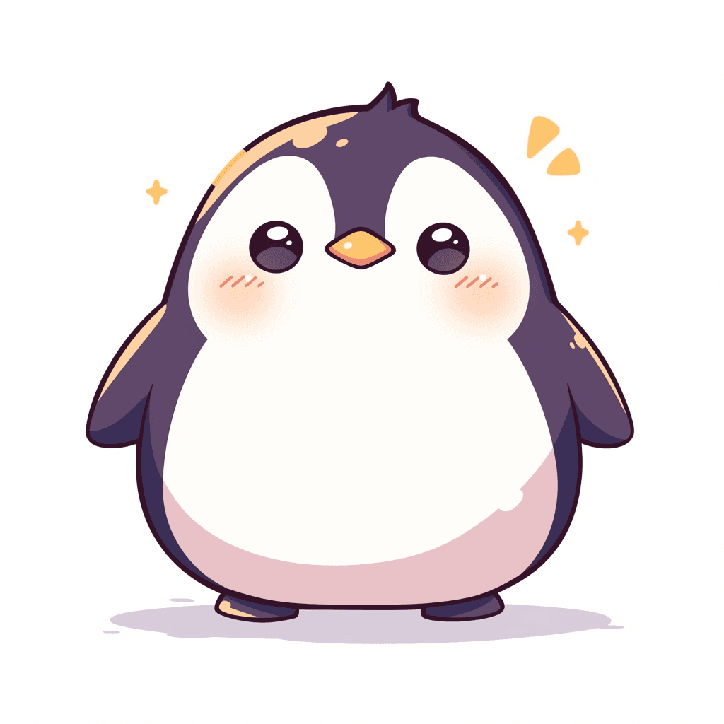 Penguin 078 original repeating artwork