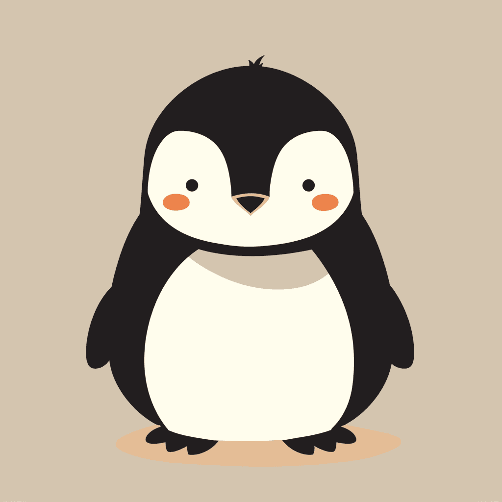 Penguin Go original repeating artwork