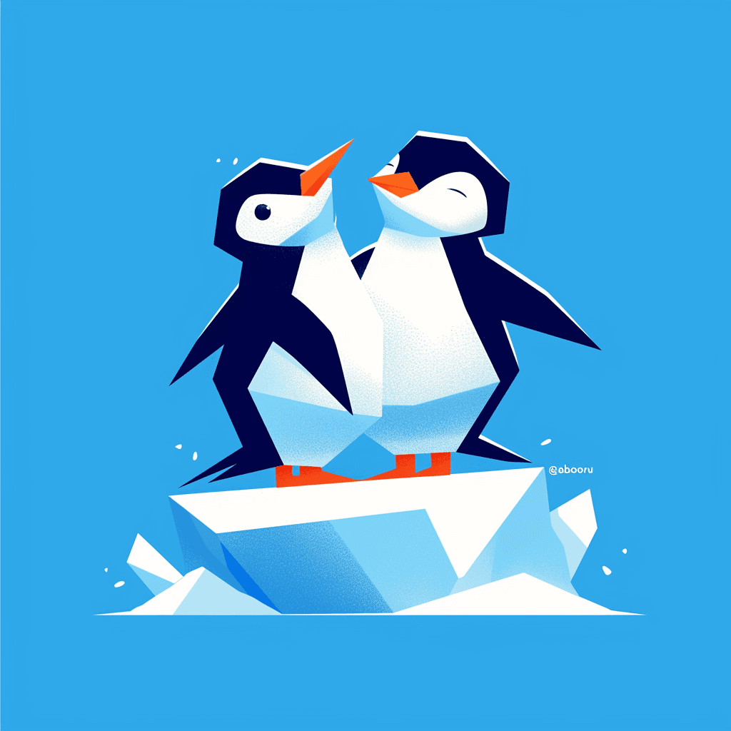 Penguin 065 original repeating artwork