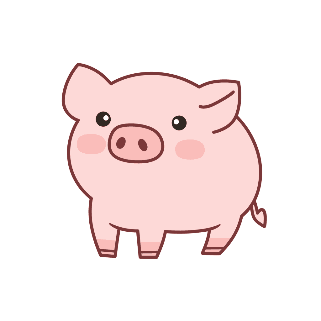 Piglet 001 original repeating artwork
