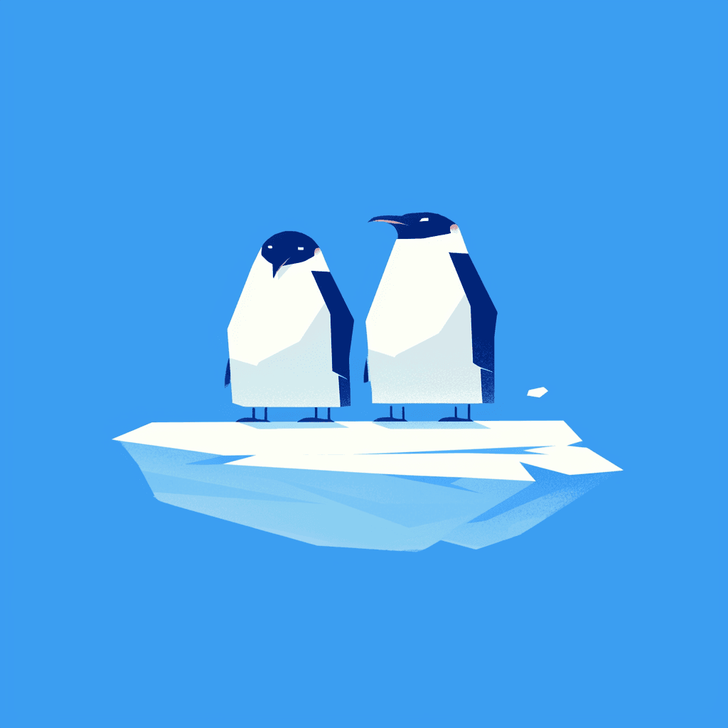 Penguin 082 original repeating artwork