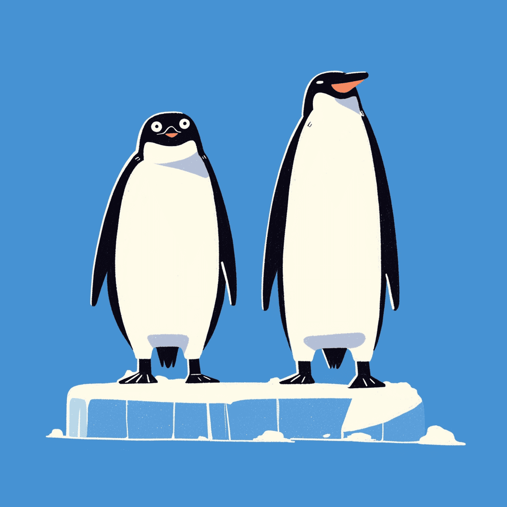 Penguin 061 original repeating artwork