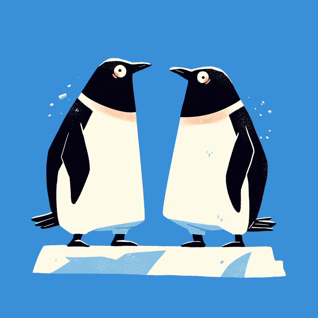 Penguin 060 original repeating artwork