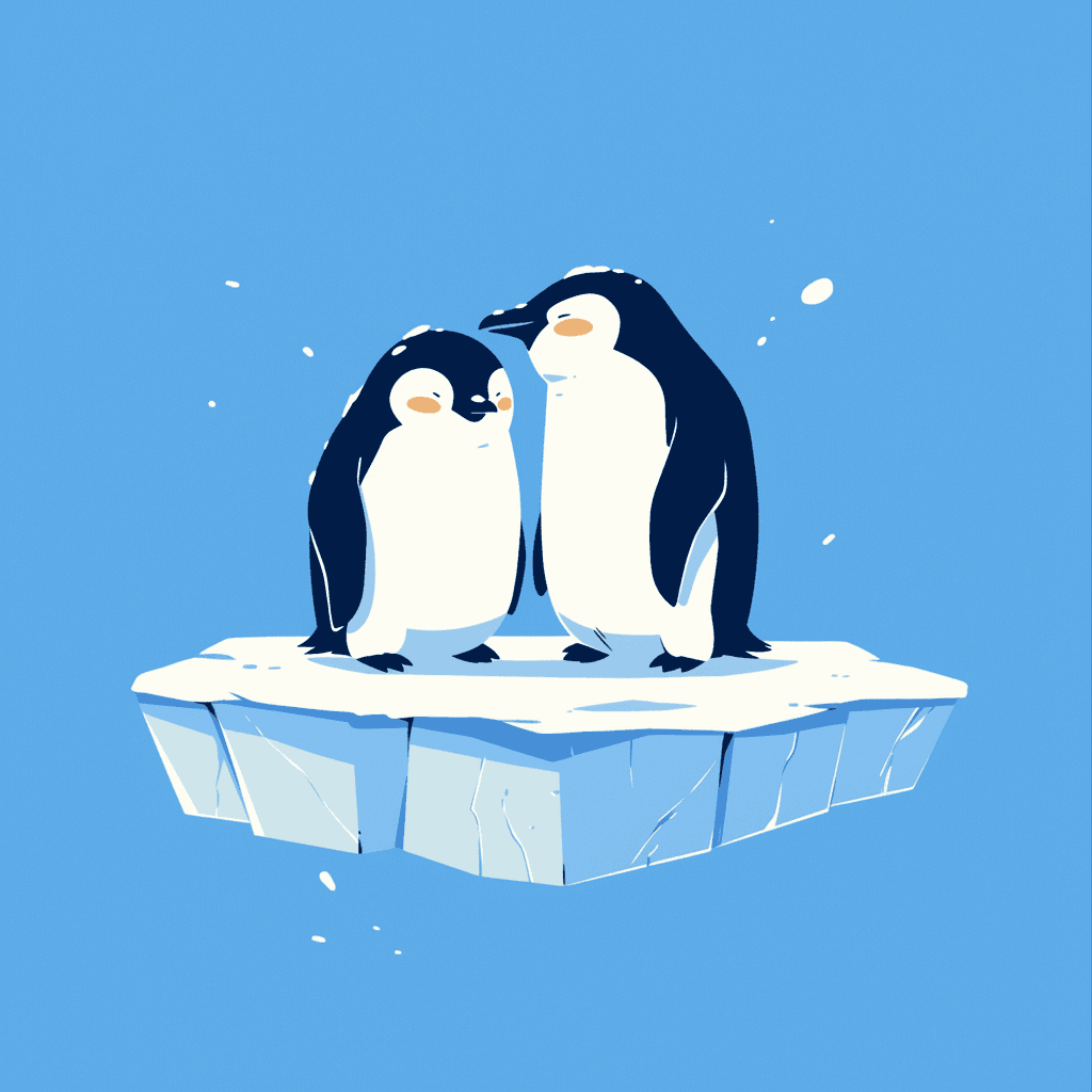 Penguin 056 original repeating artwork