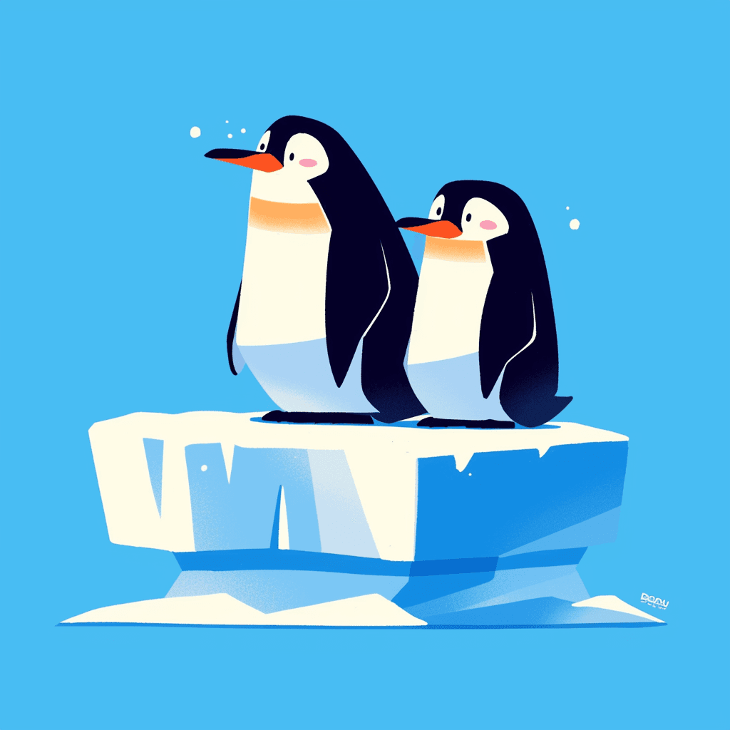 Penguin Label original repeating artwork