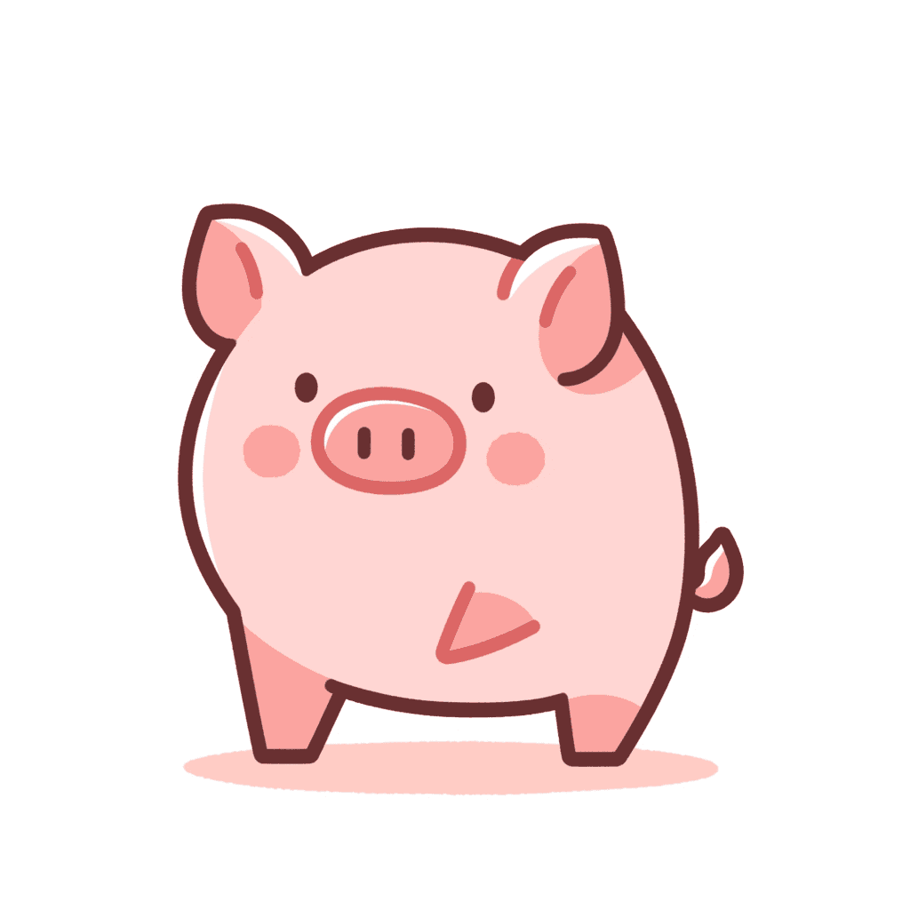 Piglet Carnival original repeating artwork