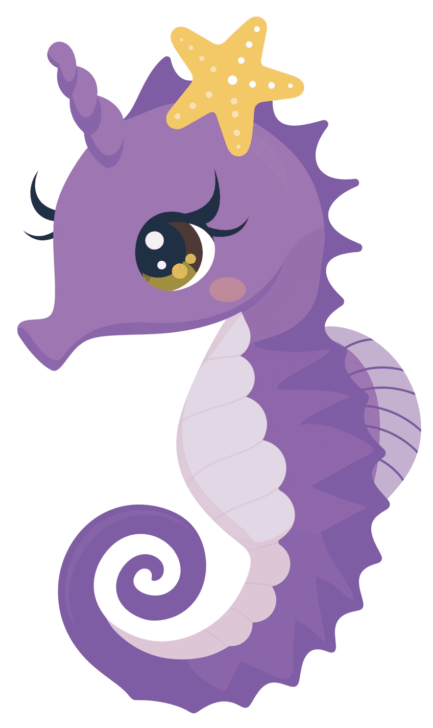 Seahorse Crew original repeating artwork