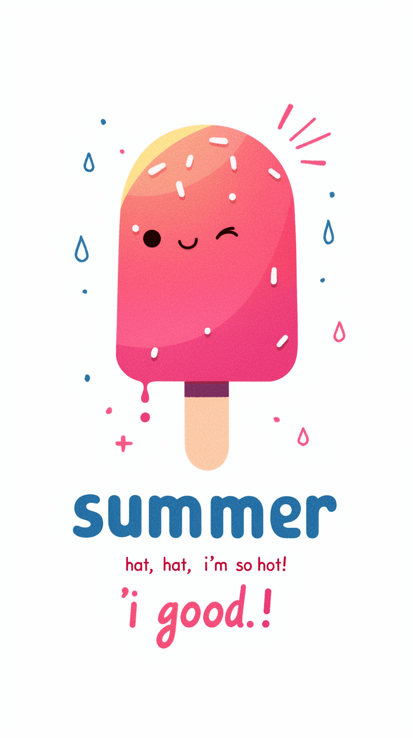 Sweet Cool Ice Cream Collective original repeating artwork