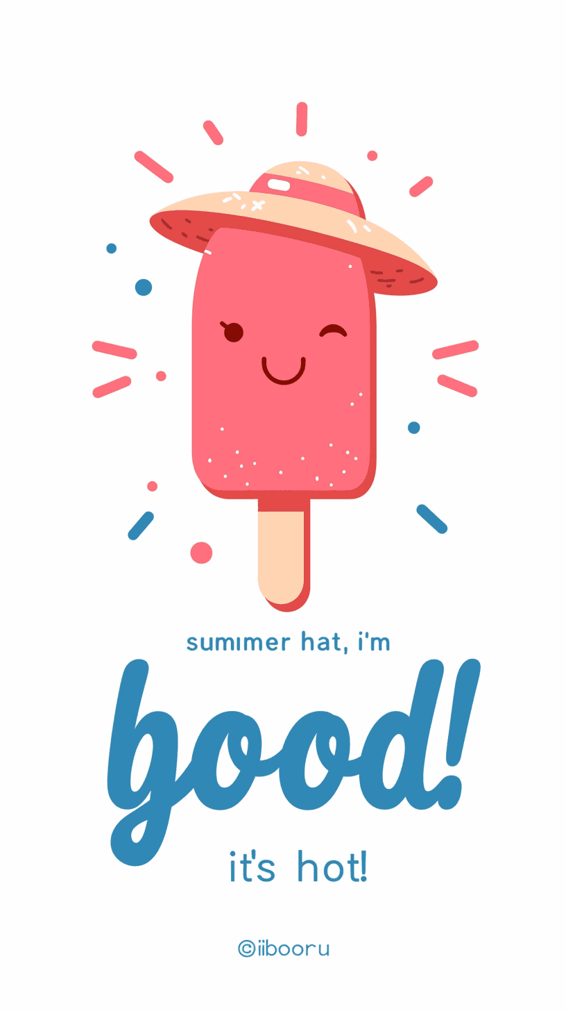 Sweet Cool Ice Cream Club original repeating artwork