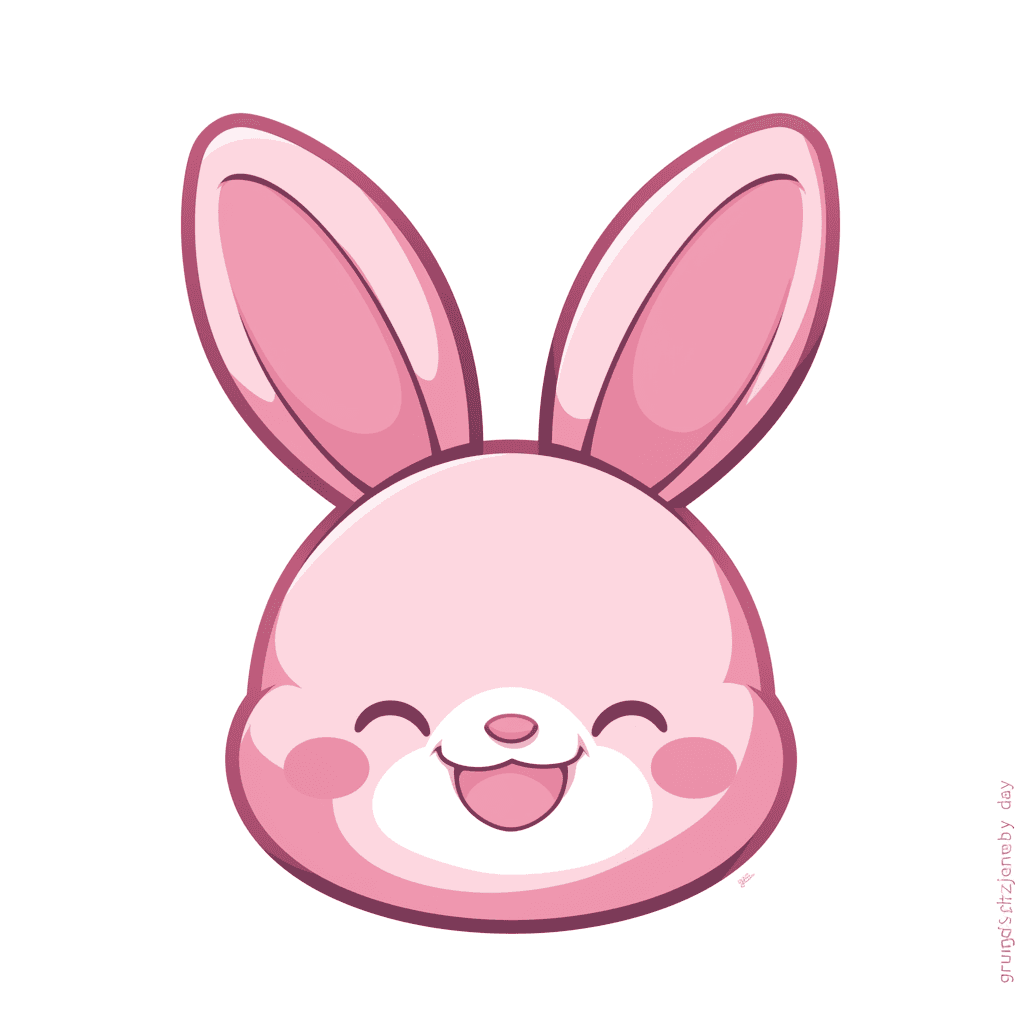 Sweet Cool Bunny Prism original repeating artwork