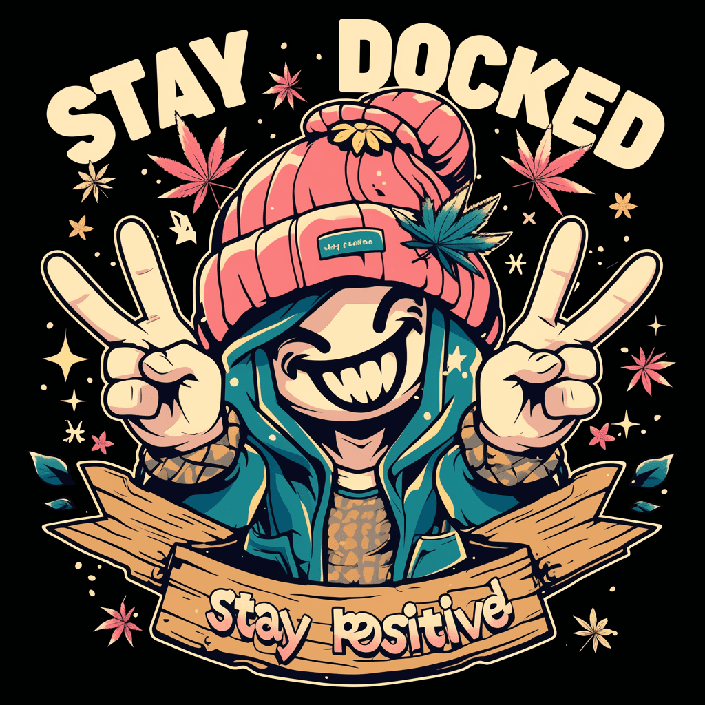 Sweet Cool Run original repeating artwork