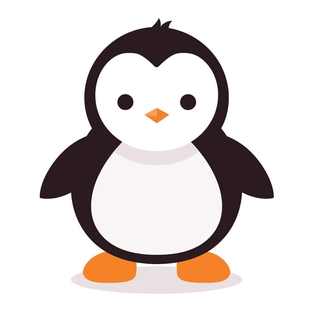 Penguin Tribe original repeating artwork