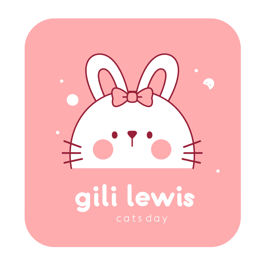Sweet Cool Bunny Hue original repeating artwork