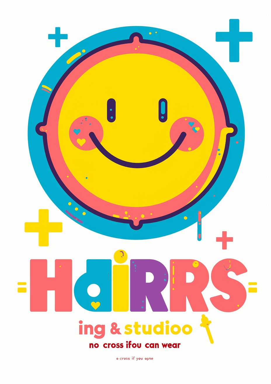 Sweet Cool Smiley Crew original repeating artwork