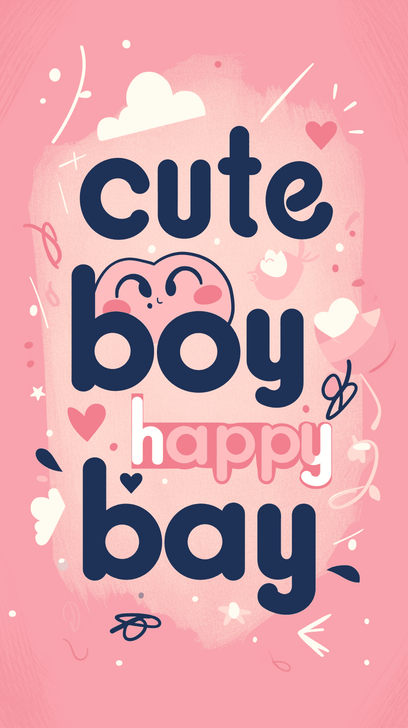 Sweet Cool Letter 056 original repeating artwork