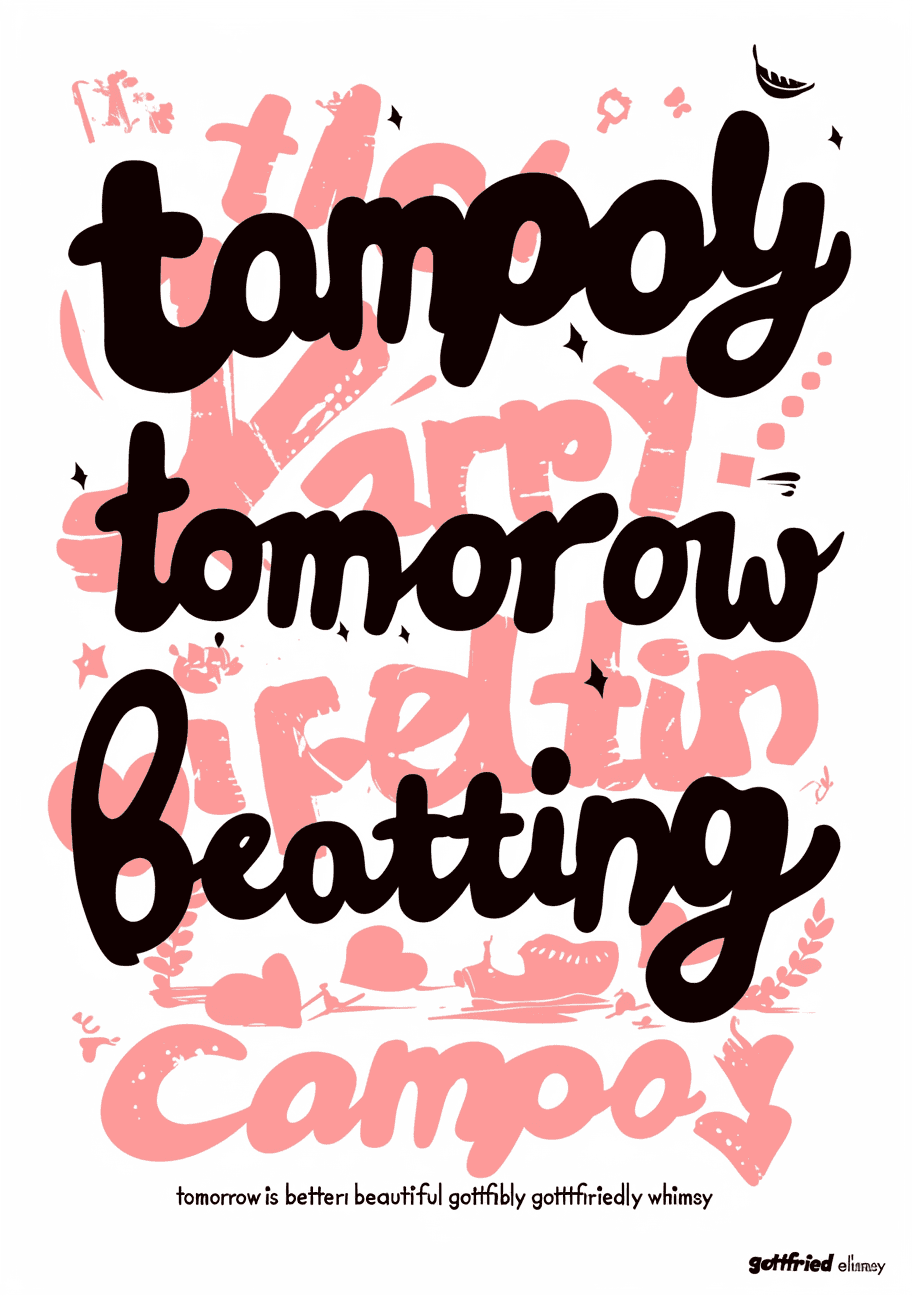 Sweet Cool Letter Label original repeating artwork