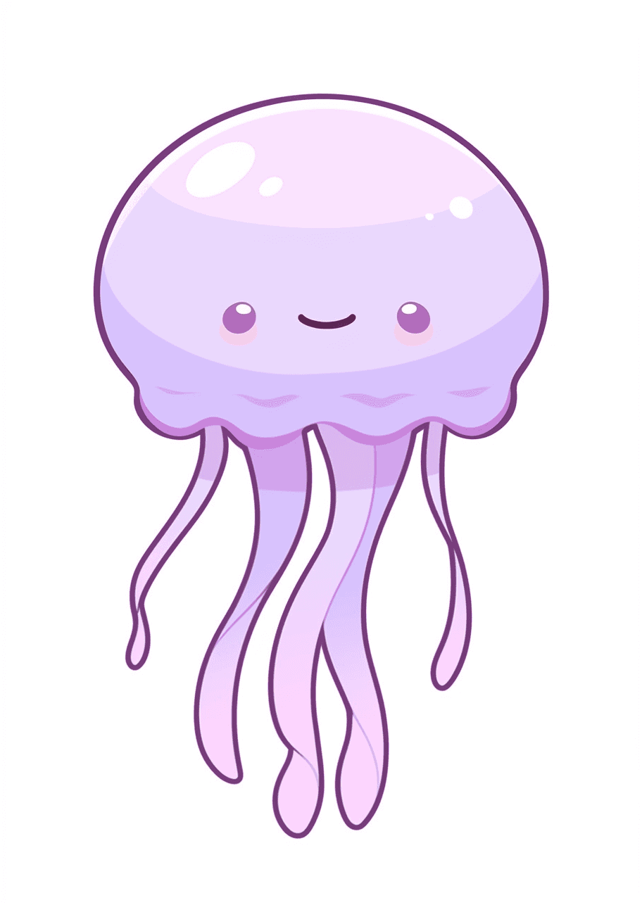 Jellyfish Pals original repeating artwork