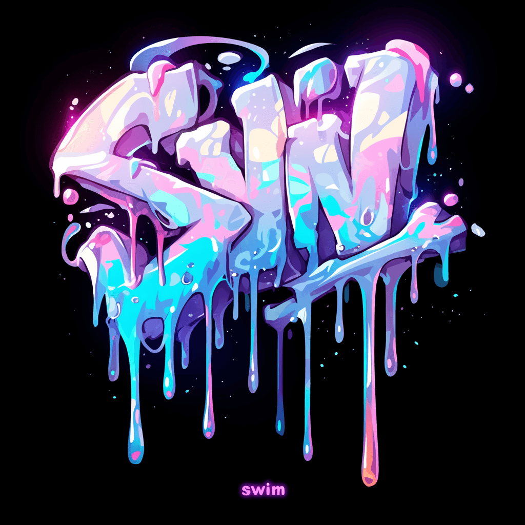 Sweet Cool Letter 080 original repeating artwork