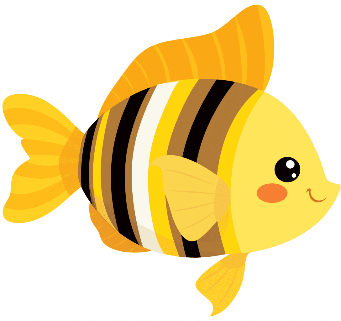 Fish Bloom original repeating artwork