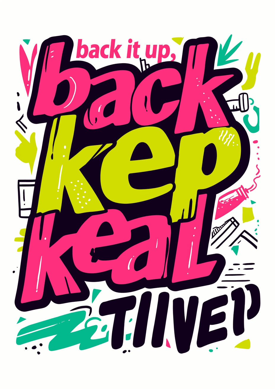 Sweet Cool Letter 060 original repeating artwork