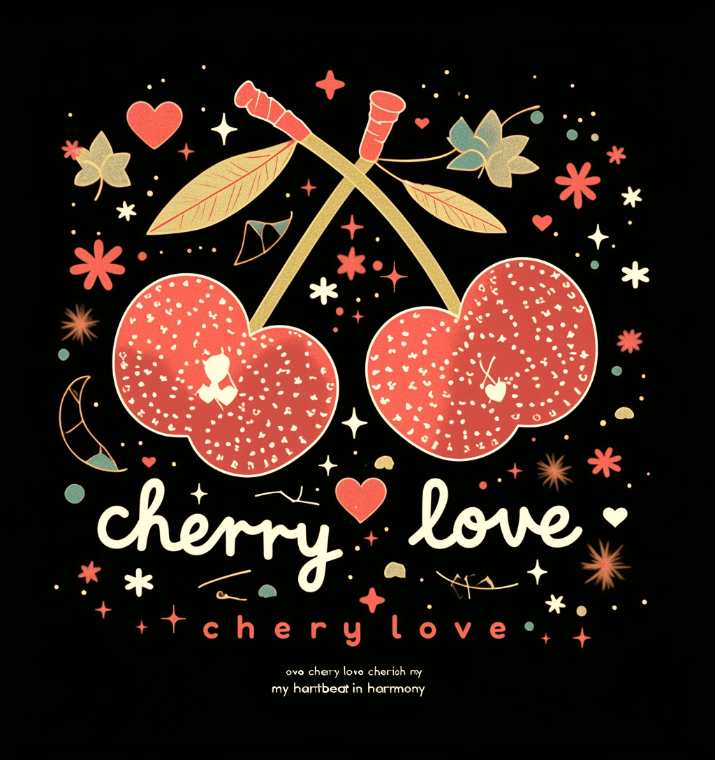 Sweet Cool Cherry Crew original repeating artwork